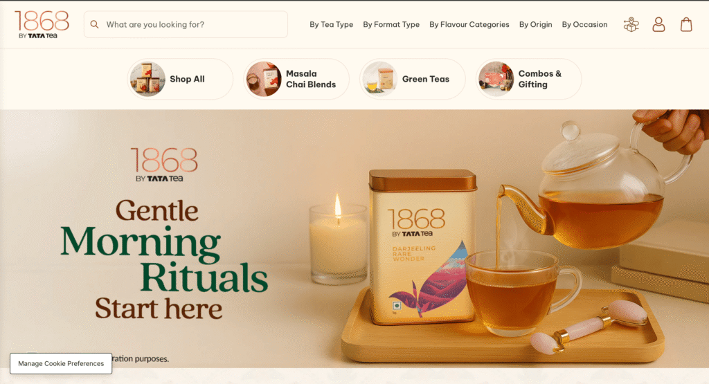 1868 by Tata Tea